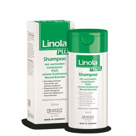 Linola PLUS Shampoo - Haarpflege für juckende, brennende oder gereizte Kopfhaut