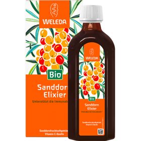 Weleda Sanddorn-Elixier Bio - unterstützt mit Vitamin C die Immunabwehr, hilft bei  Müdigkeit