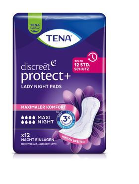 TENA Lady Einlagen 12 Stück Maxi Night