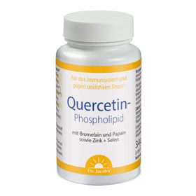 Dr. Jacob's Quercetin-Phospholipid Papain Bromelain Zink Selen