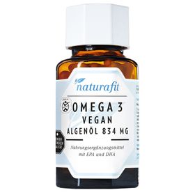 naturafit® Omega 3 Vegan Algenöl 834 MG