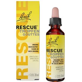 Bach RESCUE Tropfen mit Alkohol