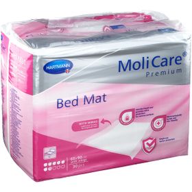 MoliCare Premium Bed Mat 7 Tropfen 60x90 cm mit Flügeln