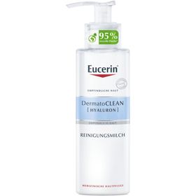 Eucerin DermatoClean [HYALURON] Reinigungsmilch – sanfte & gründliche Gesichtsreinigung