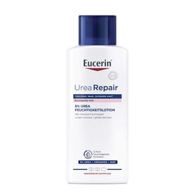 Eucerin UreaRepair PLUS Lotion 5% mit beruhigendem Duft – 48h intensive Pflege für trockene bis sehr trockene Haut