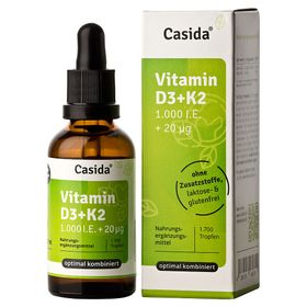 Casida® Vitamin D3+K2 1000 I.E. 20 µg