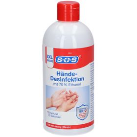 SOS Hände-Desinfektion Lösung