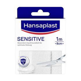 Hansaplast Sensitive 1 m x 8 cm