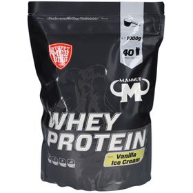 MAMMUT Whey Protein Vanilla Ice Cream Pulver