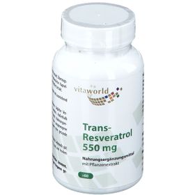 Trans-Resveratrol 550 mg Kapseln