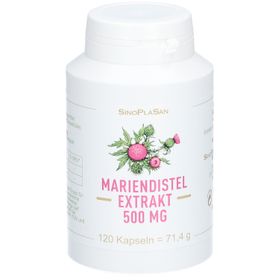 SinoPlaSan Mariendistel Extrakt 500mg Kapseln