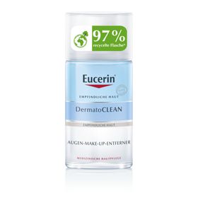 Eucerin DermatoCLEAN Augen-Make-Up-Entferner – Entfernt sanft Mascara, ohne empfindliche Haut auszutrocknen