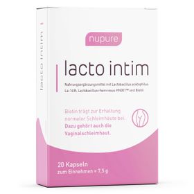 Nupure lacto intim - speziell für die Bedürfnisse der Frau