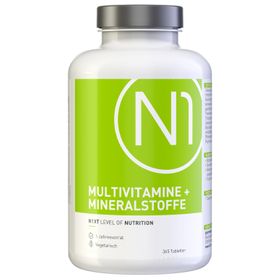 N1 Multivitamin Tabletten + Mineralstoffe im Jahresvorrat