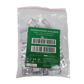 Brinkmann® Verbandklammern weiß