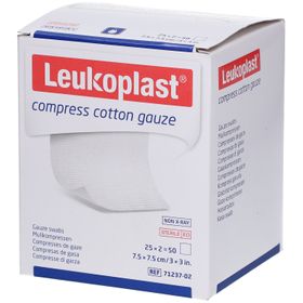 Leukoplast® compress cotton gauze 7,5 x 7,5 cm steril