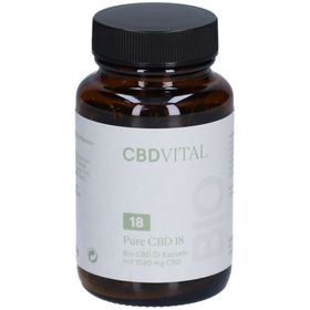 CBD VITAL Bio Pure 18 CBD Kapseln