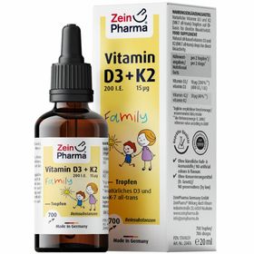 ZeinPharma® Vitamin D3+K2 Family