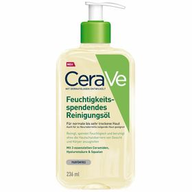 CeraVe Feuchtigkeitsspendendes Reinigungsöl: sanfter Reinigungsschaum für normale bis sehr trockene Haut