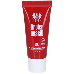 tiroler nussöl Sonnencreme LSF 20