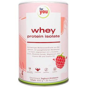 whey protein isolate - Joghurt-Himbeer