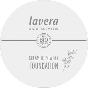 lavera CREAM TO POWDER FOUNDATION Light 01