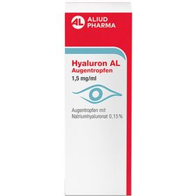 Hyaluron AL Augentropfen 1,5 mg/ml bei trockenen Augen