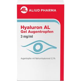 Hyaluron AL Gel Augentropfen 3 mg /ml bei sehr trockenen Augen