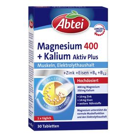 Abtei Magnesium 400 + Kalium Aktiv Plus