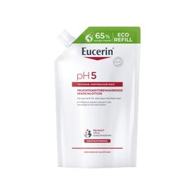 Eucerin® pH5 Waschlotion für Körper, Gesicht und Hände  – bietet empfindlicher und trockener Haut eine milde Reinigung & bewahrt die Schutzfunktion der Haut + Aquaphor Protect & Repair Salbe 7ml GRATIS