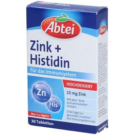 Abtei Zink + Histidin Tabletten