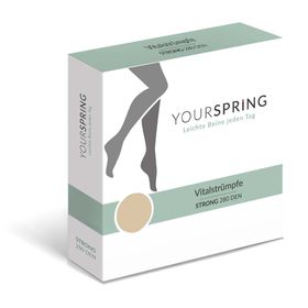 YOURSPRING strong transparent 280den AD 40/41 nuss