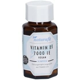 NATURAFIT Vitamin D3 7000 I.E. vegan Kapseln