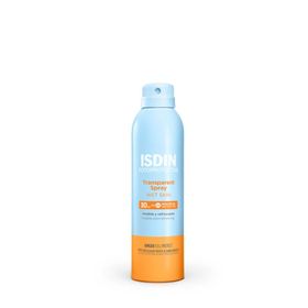 ISDIN Transparent Sonnenspray WET SKIN LSF30 wasserfester Sonnenschutz mit leichter Textur