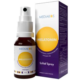 Mediakos Melatonin Ashwagandha Schlaf Spray