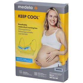 medela Keep Cool™ Schwangerschafts- und Still-BH weiß, Gr. L