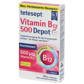 tetesept® Vitamin B12 500 Depot Filmtabletten