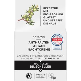 DR. SCHELLER Anti-Falten Argan Nachtcreme