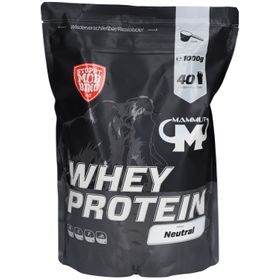 MAMMUT Whey Protein Neutral Pulver