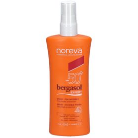 Noreva Laboratories bergasol expert Invisible Finish Spray SPF 50+
