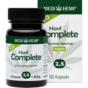 MEDIHEMP Bio Hanf Complete Kapseln 2,5% CBD