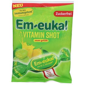 Em-eukal® Vitamin Shot – Gefüllte Bonbons mit 10 Vitaminen