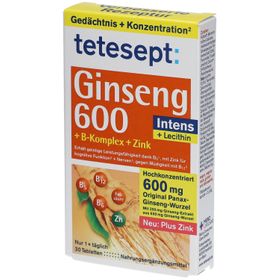 tetesept Ginseng 600 Intens