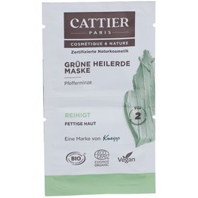 Cattier® Grüne Heilerde Maske für fettige Haut