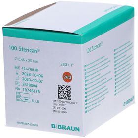 Sterican® Einmalkanüle 26 G, 25 mm