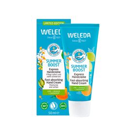 Weleda Summer Boost Express Handcreme - schnell einziehende Handcreme