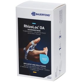 RhizoLoc® OA Daumenorthesen rechts Gr.2 titan
