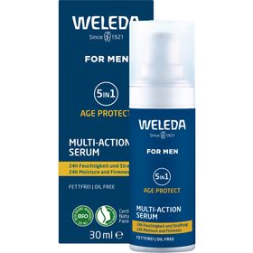 Weleda For Men 5in1 Multi-Action Serum - für 24h-Feuchtigkeit und straffe Haut