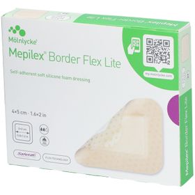 Mepilex® Border Flex Lite Schaumverband steril 4 x 5 cm