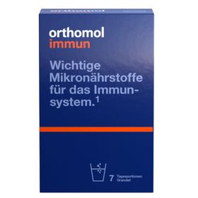 Orthomol Immun - Mikronährstoffe zur Unterstützung des Immunsystems - mit Vitamin C, Vitamin D und Zink - Granulat